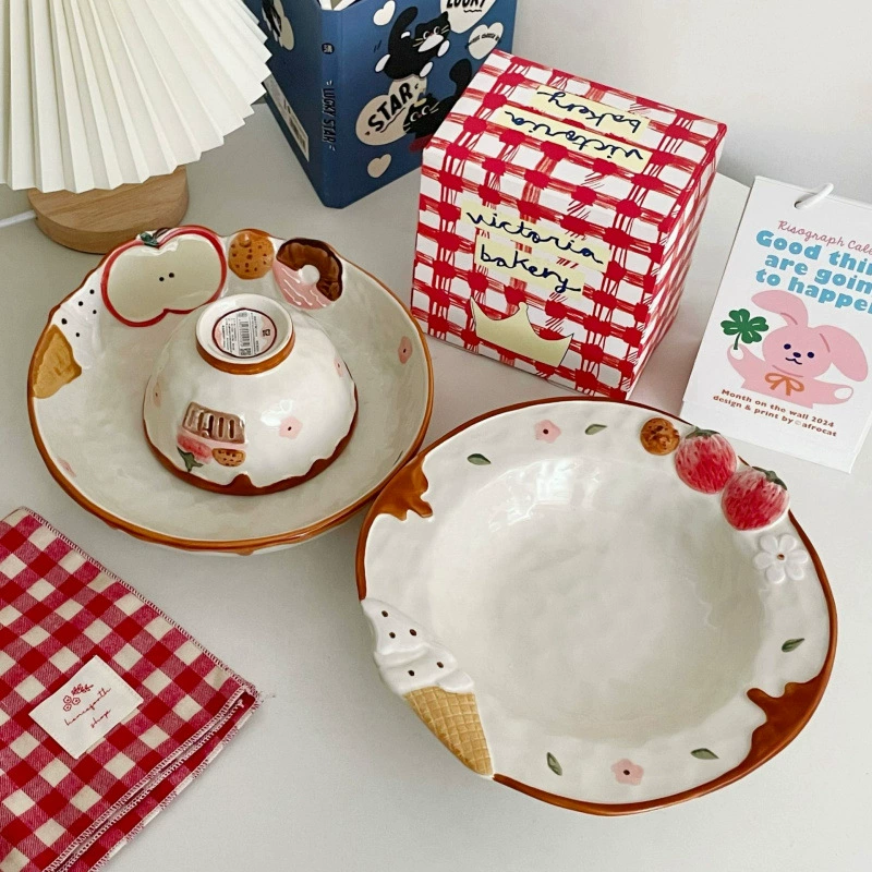 Other Ceramic Dinnerware — high-quality tableware with 4.5in bowl, 8.7in disc, 9.2in dish set