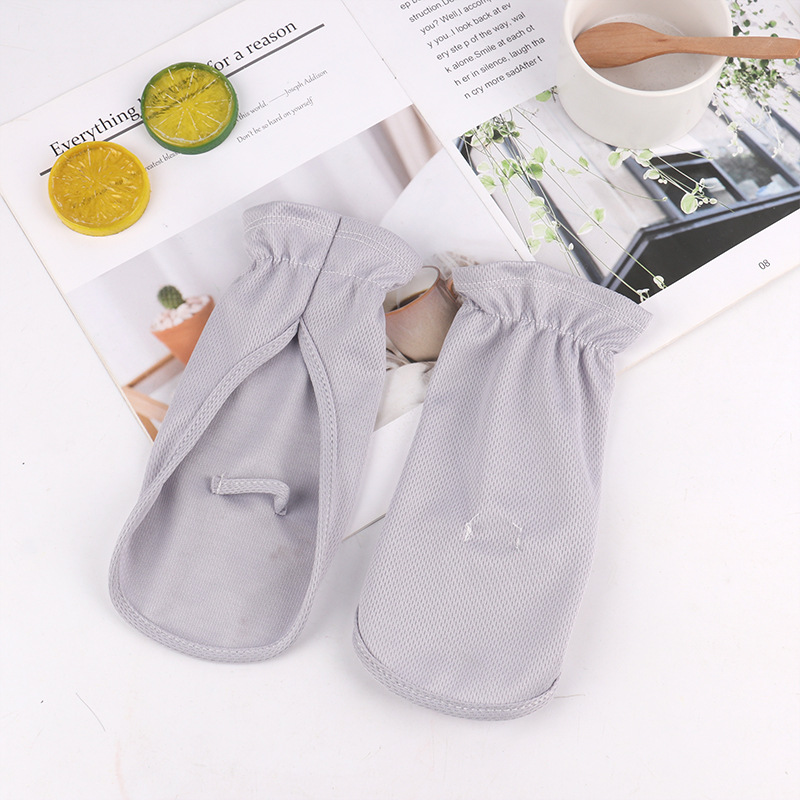 Guantes de protección solar de verano ciclismo al aire libre antideslizante, transpirable y resistente a los rayos ultravioleta guantes de protección solar delgados y guantes elásticos con dedos abiertos