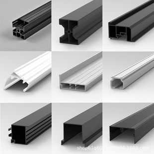 Mirror Cabinet Door Frame Profile Smart Mirror Back Basket Mold Customization Pvc Extrusion Profile Plastic Steel Doors and Windows Fence Column