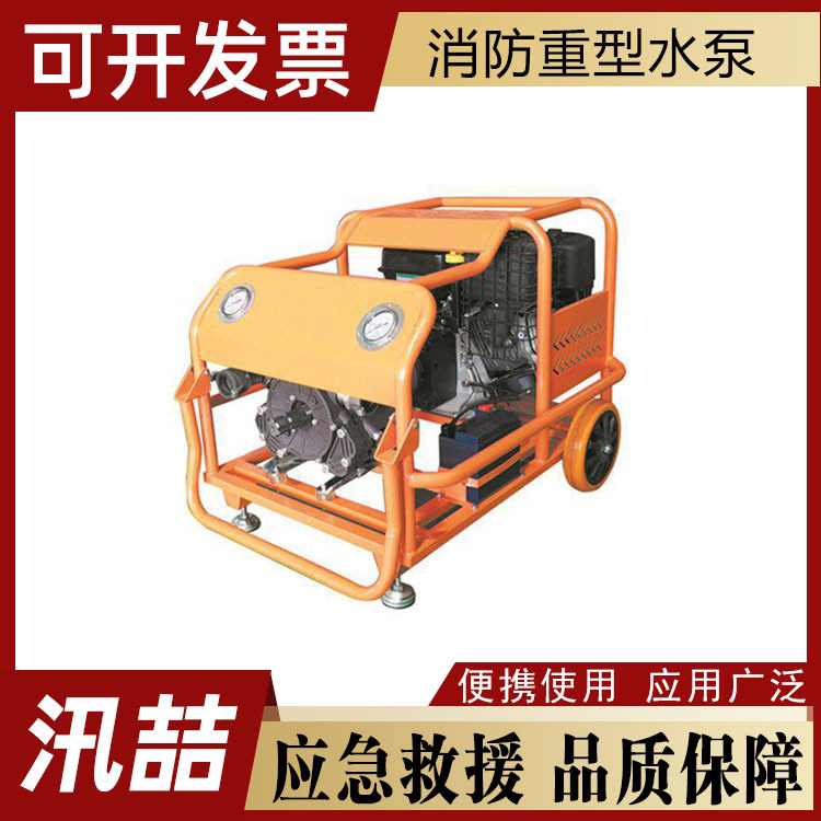 森林草原火灾扑救消防水泵重型泵自然灾害救援灭火泵