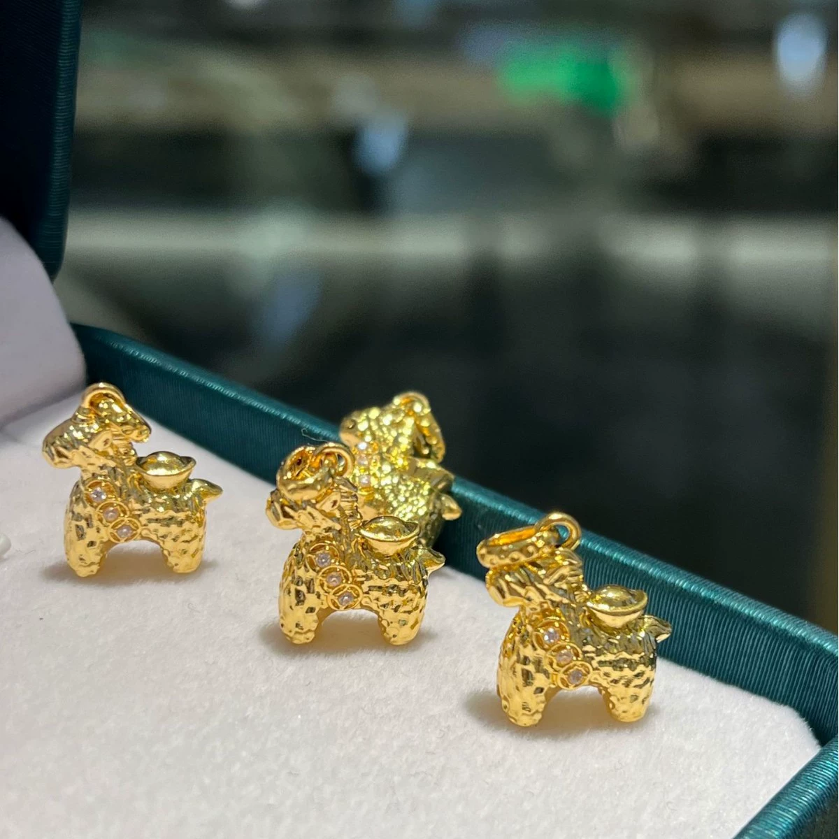 Золотой кулон с пони из золота 18К (AU750), инкрустированный моассанитом, роскошное колье, цепочка на ключицу, прямые продажи с фабрики.