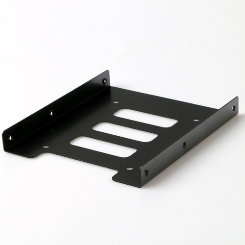Solid state drive bracket 2.5 to 3.5 inch desktop SSD hard drive iron frame metal thickened bracket with 8 screws