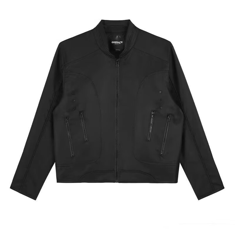 Japanese Style Women's Black Simple Comfortable Fashion Trendy Outdoor Mountain Style Workwear Sports Jacket Simple Cotton Japanese Style Women's Black Simple Comfortable Fashion Trendy Outdoor Mountain Style Workwear Sports Jacket Simple Cotton