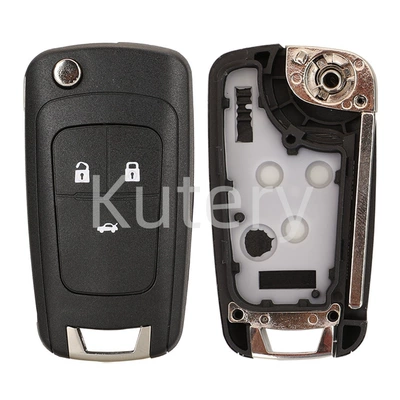 Suitable for Chevrolet Opel Buick Car Keys - round-groove-on-back-3-keys