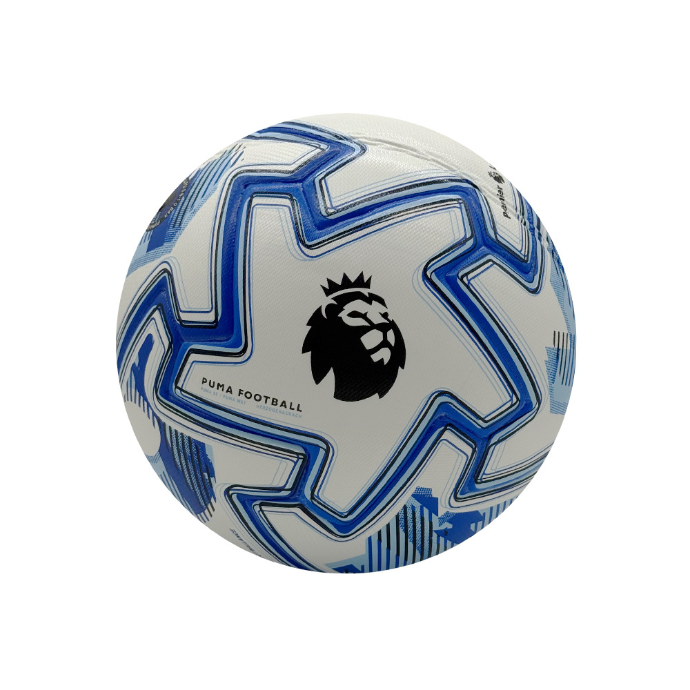 Fábrica al por mayor Premier League Champions League estrella de cinco puntas Copa del mundo de fútbol entrenamiento juvenil PU resistente al desgaste piel pegajosa en caliente