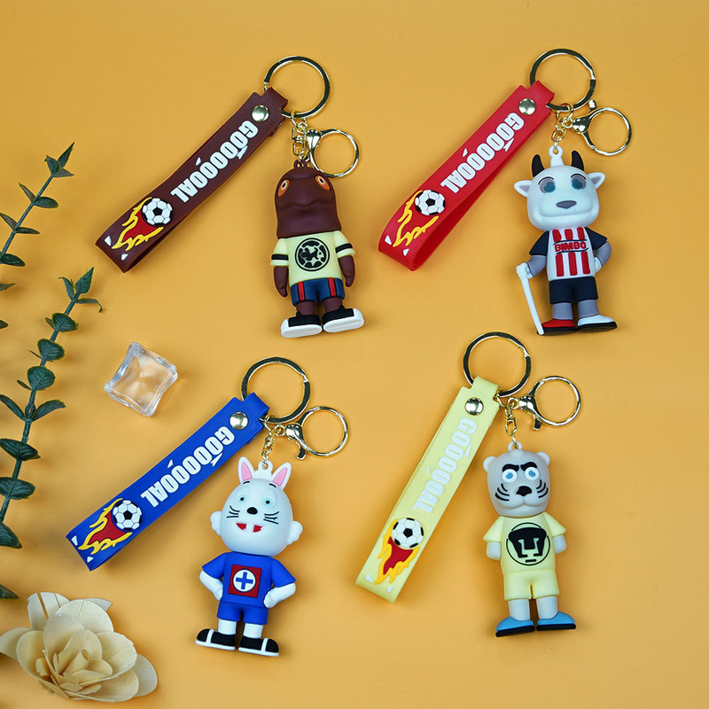 2026 World Cup Souvenirs Creative Football Baby Keychain Pendant Car Keychain Bag Pendant Wholesale