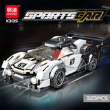 明迪 Lego, конструктор, гоночный автомобиль, игрушка, модель автомобиля, фигурка, обучение, подарок на день рождения