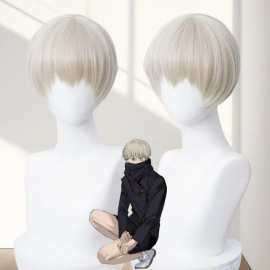 咒术回战 狗卷棘 cosplay 假发 少年短发 Toge Inumaki