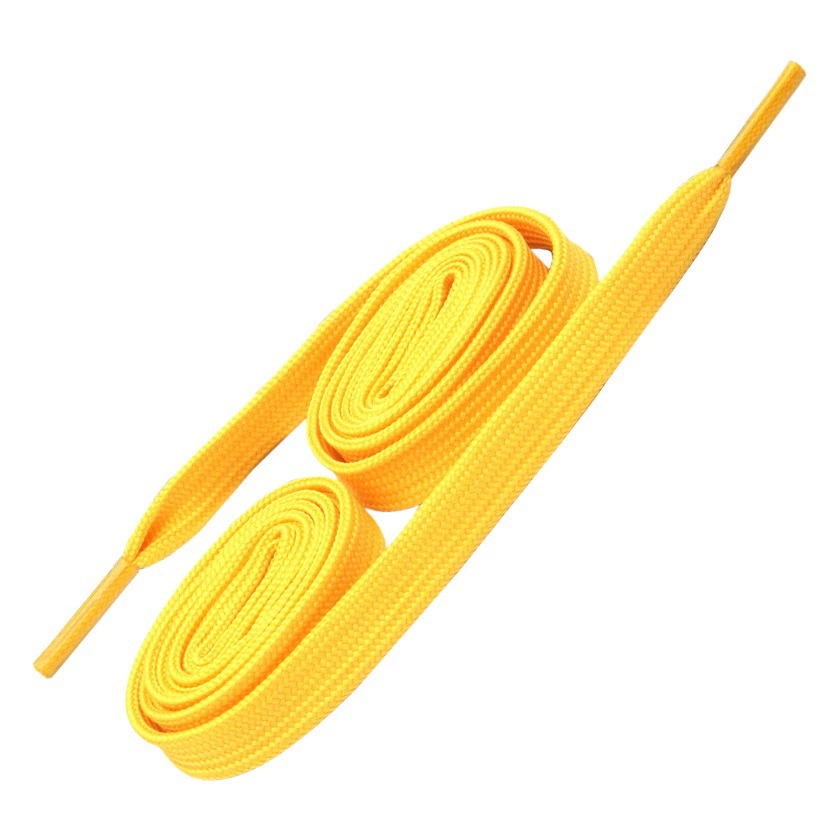 10 мм черный белый плоский шнурки из полиэстера цветной тканой ленты