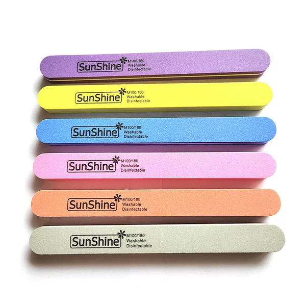 sunshine Sponge Grinding Strip Joint Venture Nail Art Tool Manicure suit Finished Double-sided Nail Grinding Strip