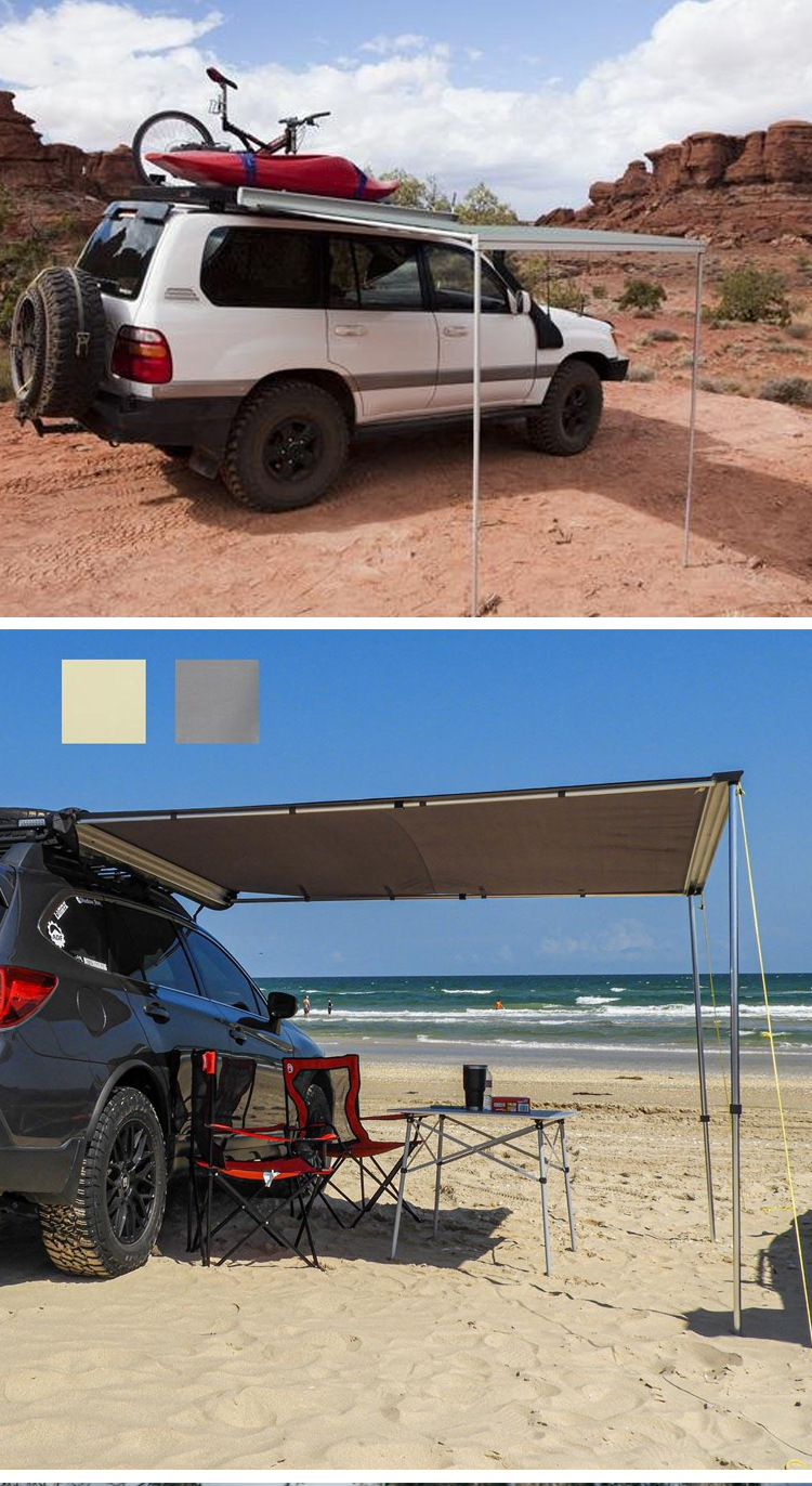Car Side Tent for Outdoor Camping, Vehicle Side Canopy Tent, Side-Opening Side-Mounted Tent, Rv Sunshade, Car Side Tent