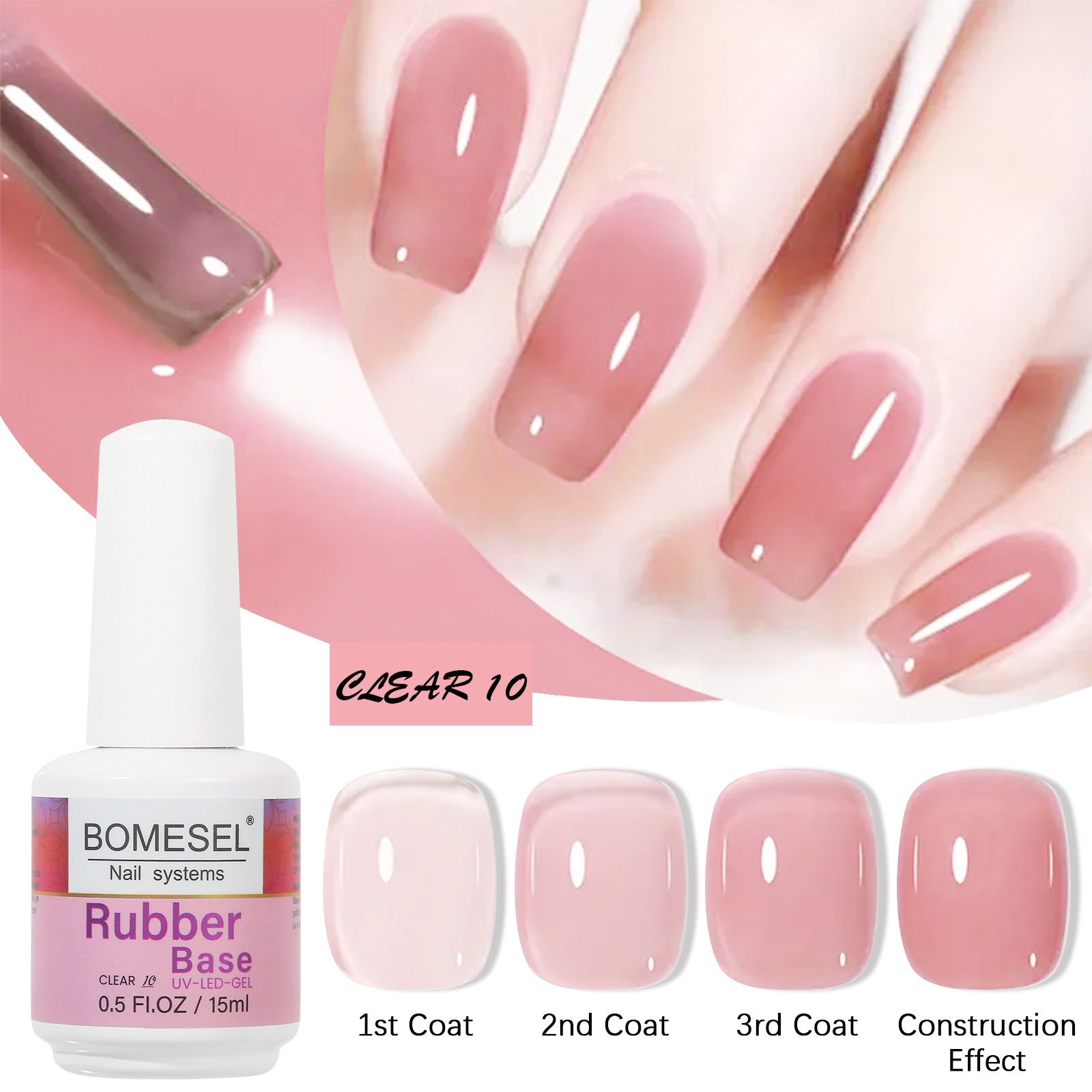 Explosiones transfronterizas imprimación de goma de manicuras populares en Europa y América imprimación puede ser contratada por el comercio exterior esmalte de uñas kg paquete