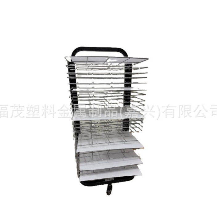 厂家可生产加工可折叠多层晾画架学校用画架幼儿园展示画架