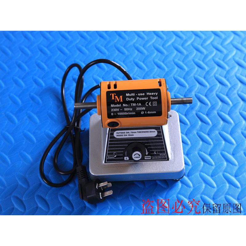 双头布轮机 可调速台式布轮 打磨抛光机  首饰打磨