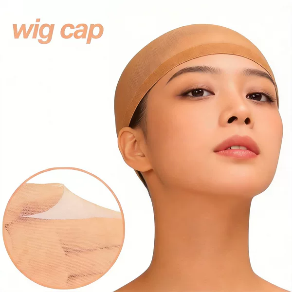 Directly from the Manufacturer: Wig Cap, High Elasticity Invisible Hair Net Cap, Women's Base Cap, Customizable Colors, Zhuji