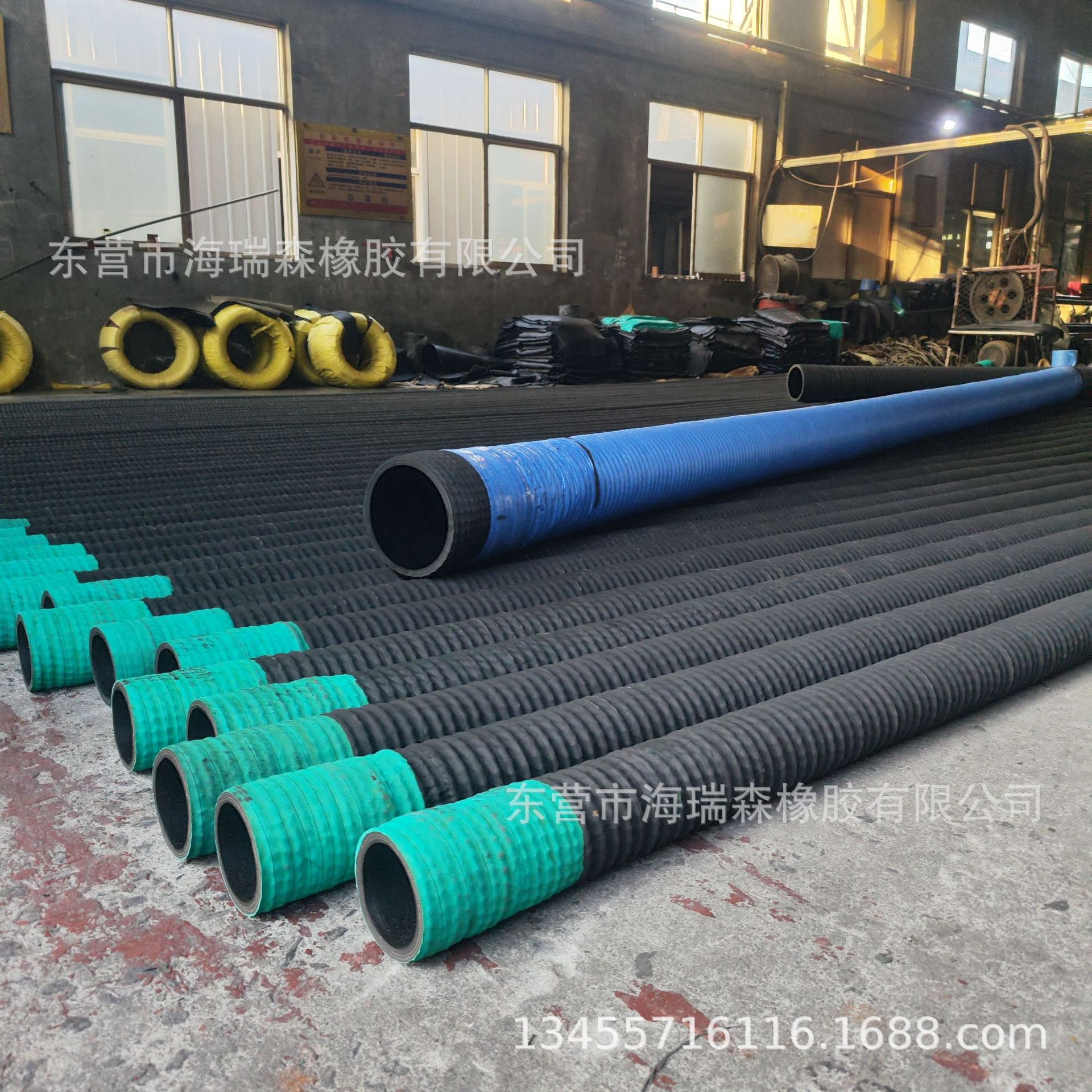 橡胶钢丝管 吸排水酸碱耐磨抗腐蚀橡胶钢丝软管 大口径橡胶管