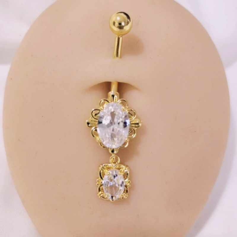 Pointed titanium steel lip stud product view