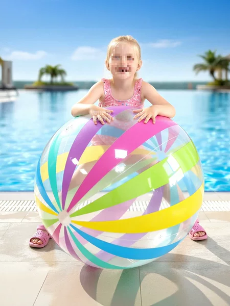 New Inflatable Beach Ball, Children's Water Ball, Swimming Pool Floating Toy, Large Ball, Balloon, Baby Water Volleyball