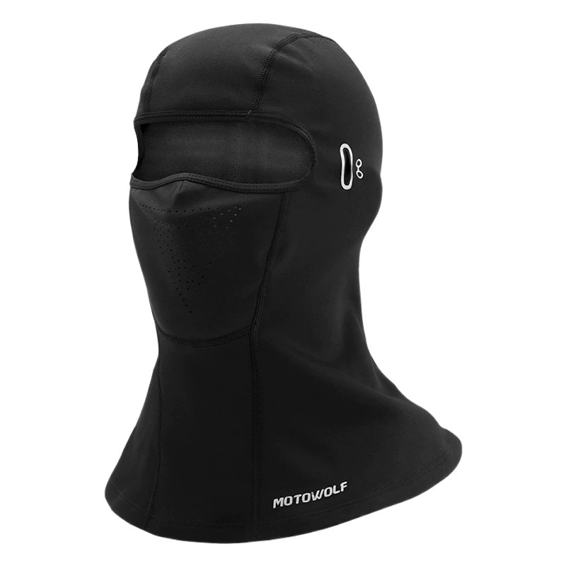 Теплый головной убор для зимней езды на мотоцикле для верховой езды на открытом воздухе Удобный удлиненный Теплый головной убор на флисовой подкладке Ветрозащитный