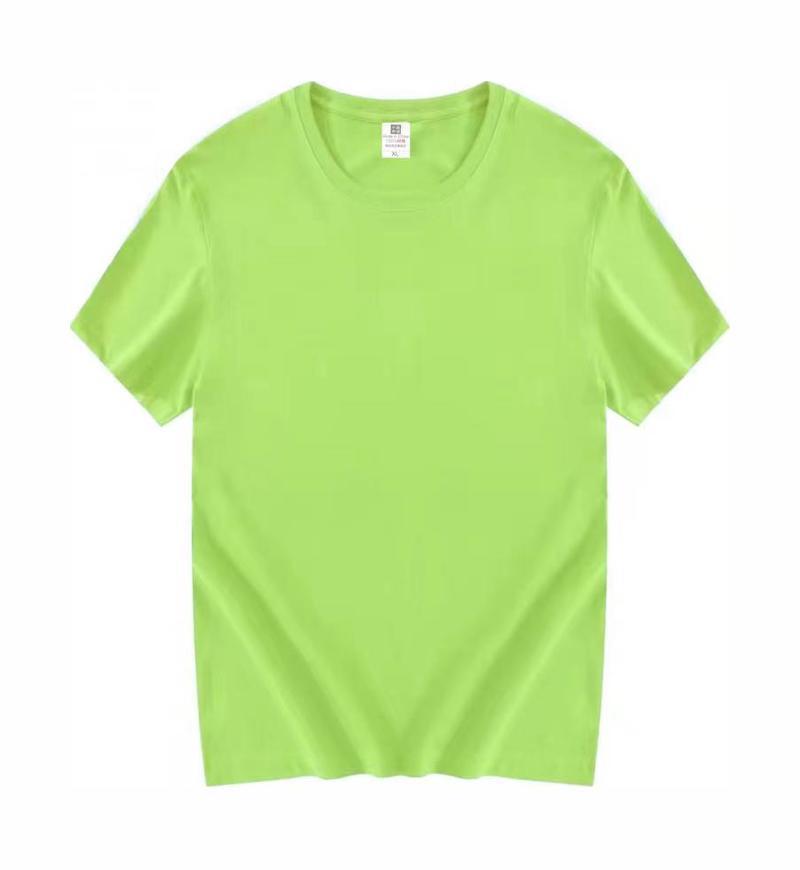 Tiger 180G peinado algodón de cuello redondo T-shirt de manga corta impresión de verano coreano ropa de trabajo de hombres y mujeres camisa publicitaria personalizada