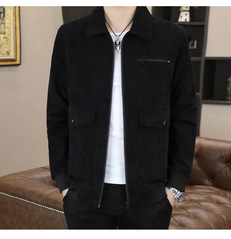 Men's Casual Jacket Side View