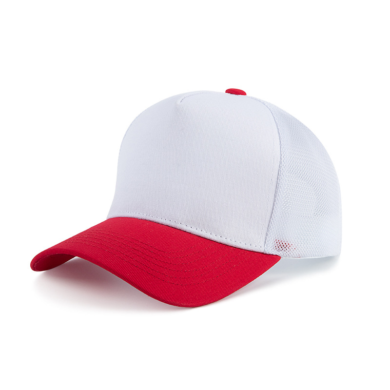 XD algodón puro blanco y rojo (red) techo rígido