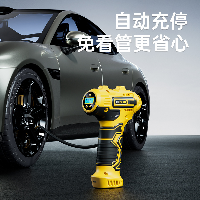 無線車載エアポンプ自動車用エアポンプ乗用車携帯電気自動車多機能タイヤエアポンプ