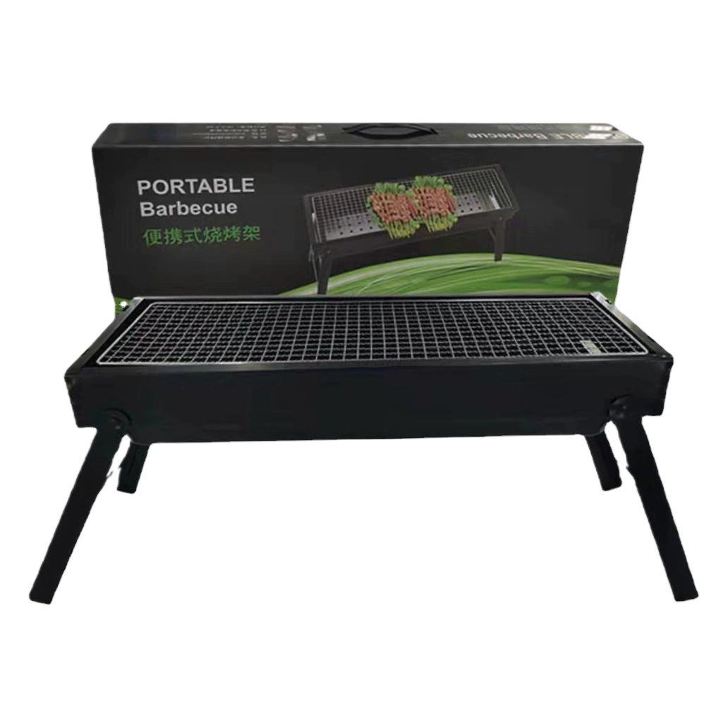 Открытый портативный гриль складной гриль древесный уголь барбекю домашний полный набор гриль гриль угольная печь оптовая продажа