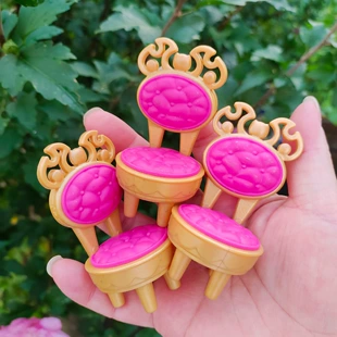 Розовый стульчик принцессы аксессуар для DIY-подставок