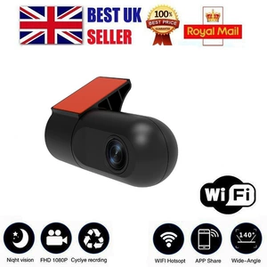 Yeni tək lensli 1080P HD gecə görməli avtomobil simsiz Wifi videoregistratoru