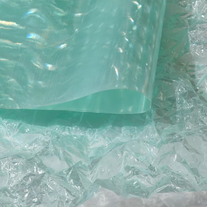 Fuente de agua fría papel de embalaje de flores engrosado impermeable película de vidrio perlada de alto nivel de sensación de ramo de flores material de florista