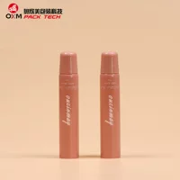 20ml Круглая пластиковая трубка экструзионная пустая трубка косметический контейнер для ухода за кожей с акриловой головкой гель для губной помады шланг