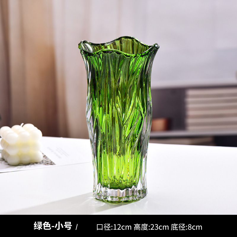 23 드럼형 꽃병 그린