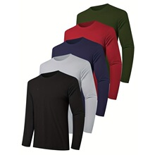 T 42551 Spring Casual Round Neck Long Sleeve Top ��ʿ����Բ