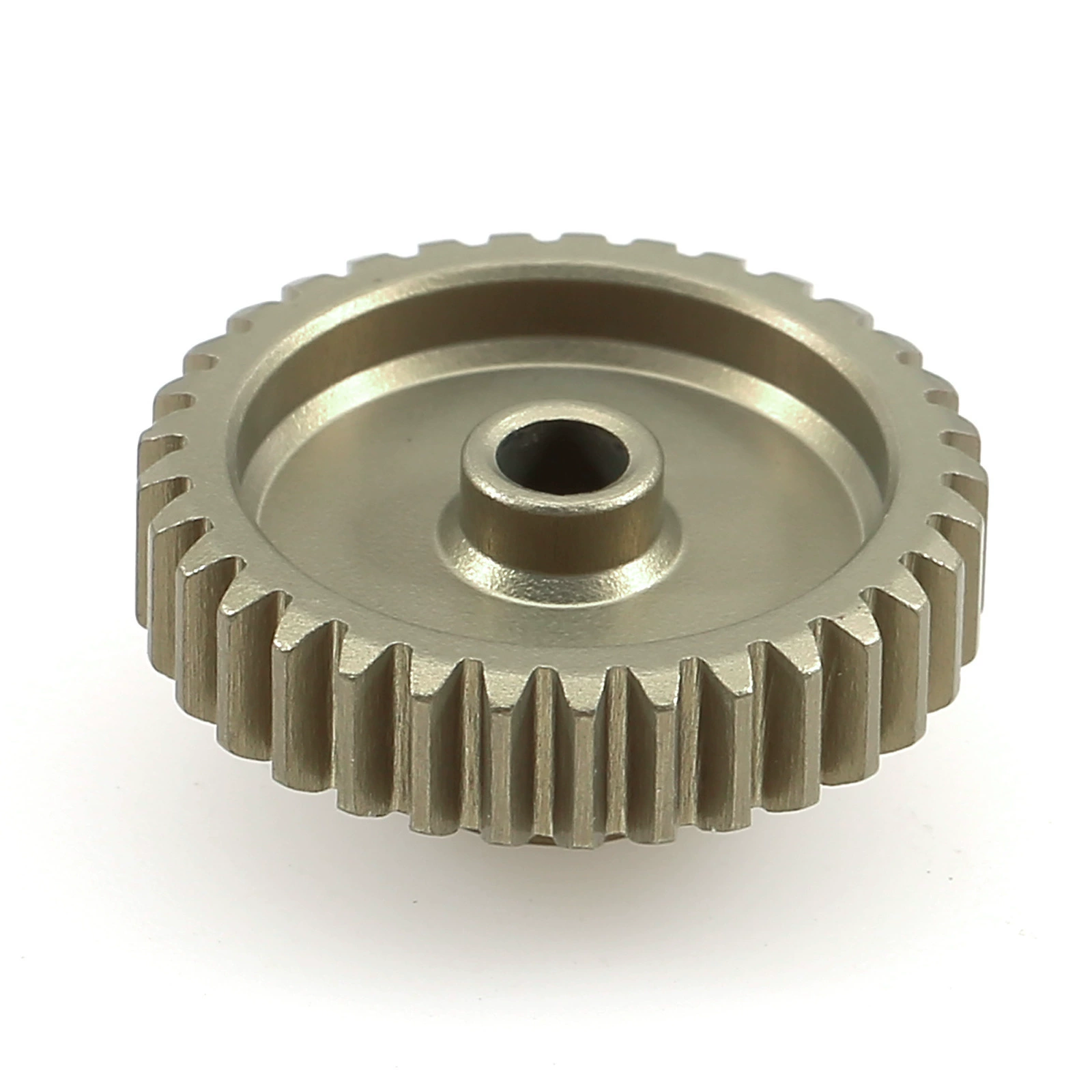 7075 aluminum alloy hard oxygen 13-33T 3.175-hole gear m0.6 mold 1/10 climbing motor deceleration teeth
