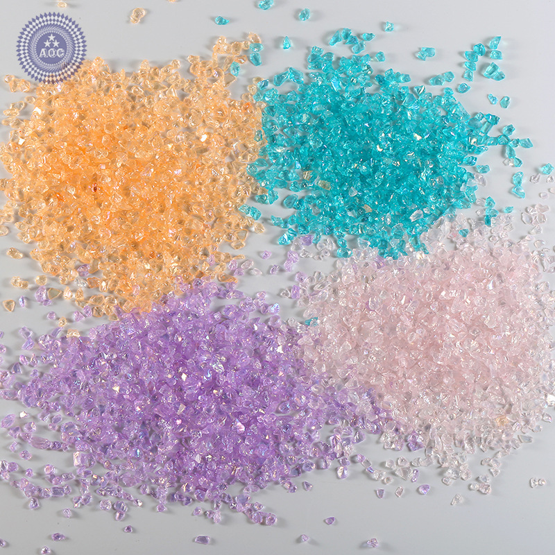 Glass Sand, Crystal Crushed Stones, Iridescent Stones, Empty Bottle Materials, Nail Art Decorations Wholesale, Colorful Resin Materials Glass Sand, Crystal Crushed Stones, Iridescent Stones, Empty Bottle Materials, Nail Art Decorations Wholesale, Colorful Resin Materials