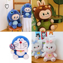 厂家直销新款20寸抓机娃娃兑换地推摆摊床上抱枕精品大娃娃