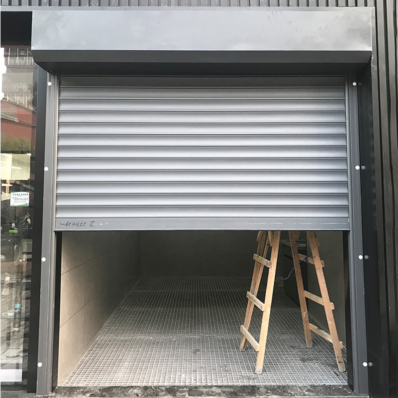 电动卷闸门不锈钢铝合金商场商铺防盗门遥控别墅车库镀锌卷帘门