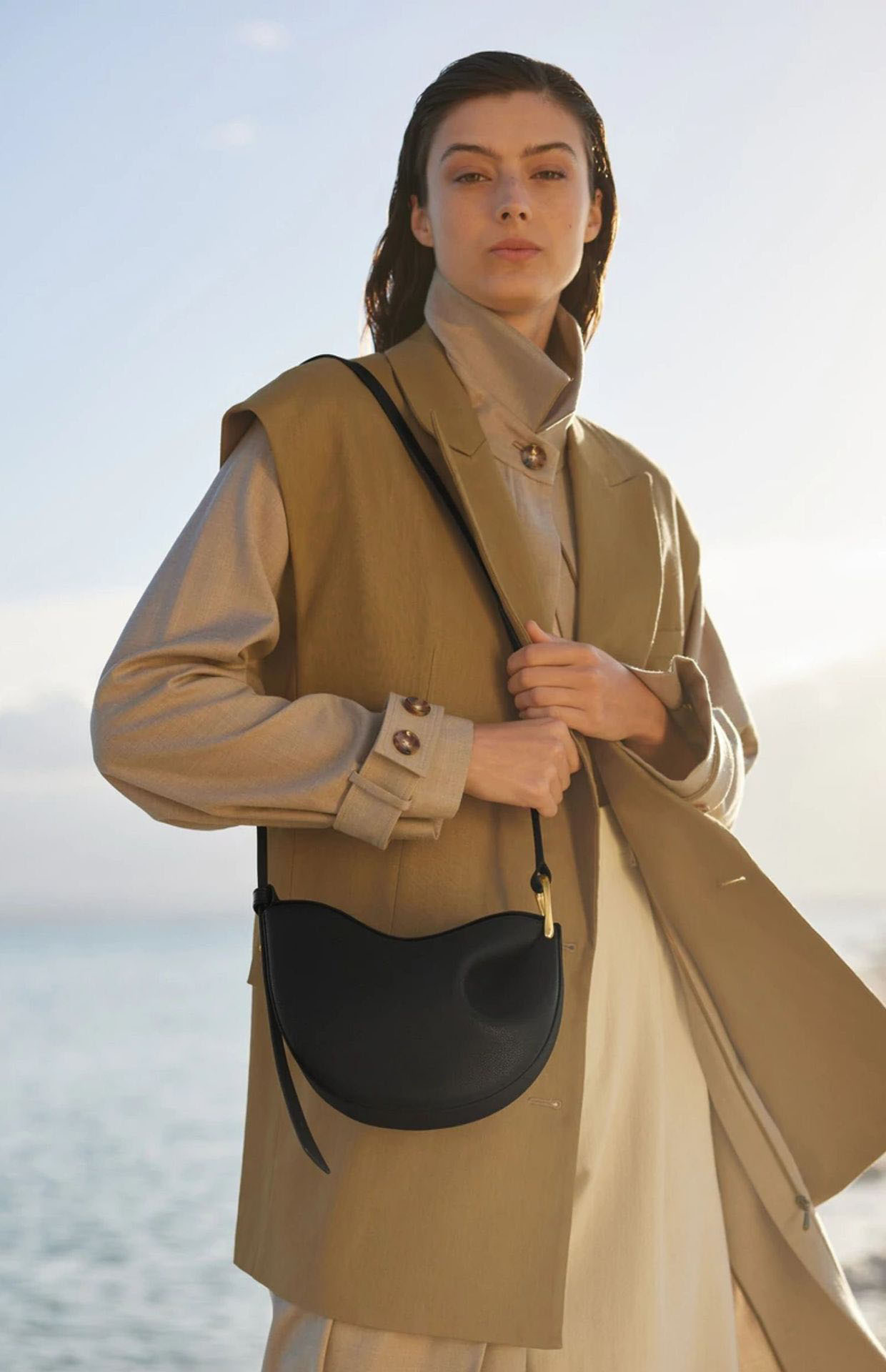 Women's Saddle Dumpling Crossbody Bag, Stylish Shoulder Handbag_voghion.com