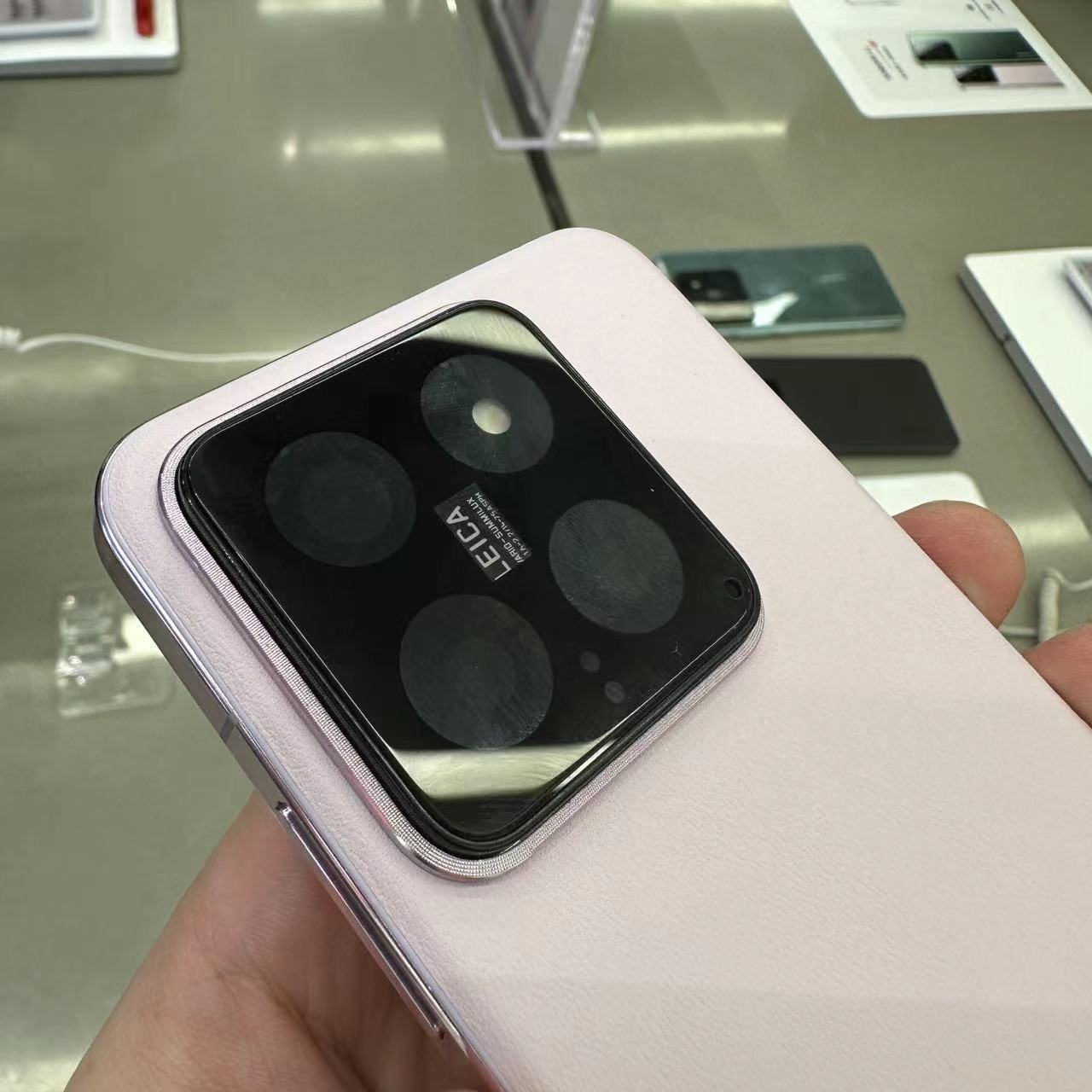 Adecuado para xiaomi 14 Cámara lente película protectora ar transparente máquina prueba xiaomi 14pro lente película image 5
