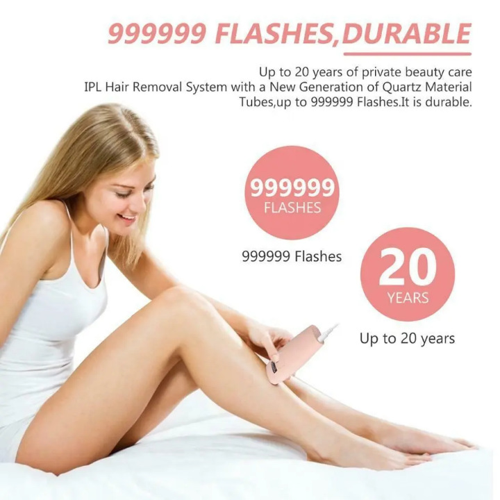 Depiladora laser portátil sem dor elétrico cuidados beleza_voghion.com