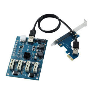 �@��һ���� PCI-E�DPCIe�D�ӿ� 1�D4  PCI-E 1X M2�Uչ��4������