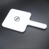 Small fragrance label-square white 11.99x21.99cm