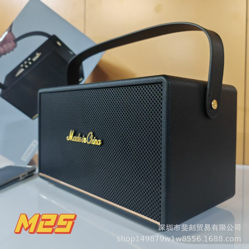国境を越えた人気の M25 Bluetooth スピーカー S3 ポータブル レトロ木箱ポータブル屋外ワイヤレス重低音高価値|undefined