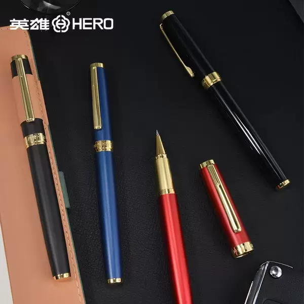 Hero Hero Orb Pen Yipin 777 Series Metal Rod Heavy Hand Rod Signature Pen High-End Business Conference Gift
