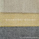 Coarse woven linen color woven cotton and linen two-color small plaid linen woven bag shoe material sofa pillow decoration