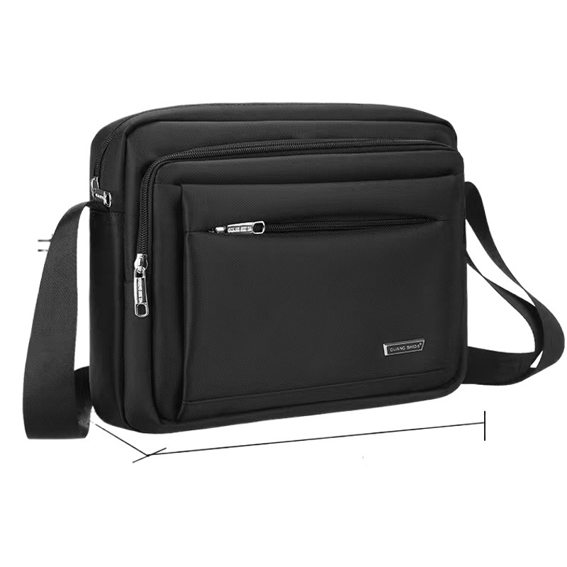 508 Guangshida's New Thickeneded Oxford Cloth Multi-Layer Cashier Bag Business Bag Crossbody Men's Bag Shoulder Bag Wholesale