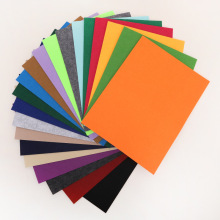 定做毛毡无纺布彩色毛毡布加硬不织布可裁剪自粘背胶批发手工DIY