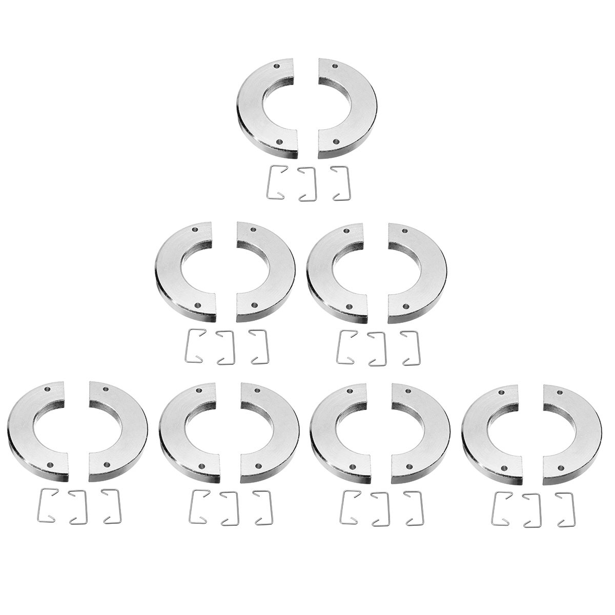 Naughty Dragon modelo coche universal Actualización y modificación accesorios neumático contrapeso bloque de hierro cubo de la rueda piezas de peso contrapeso de la rueda