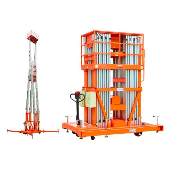 六桅柱铝合金升降平台Six mast aluminum alloy lifting platform